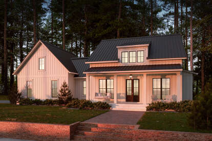 Modern Farmhouse House Plan #041-00258 Elevation Photo