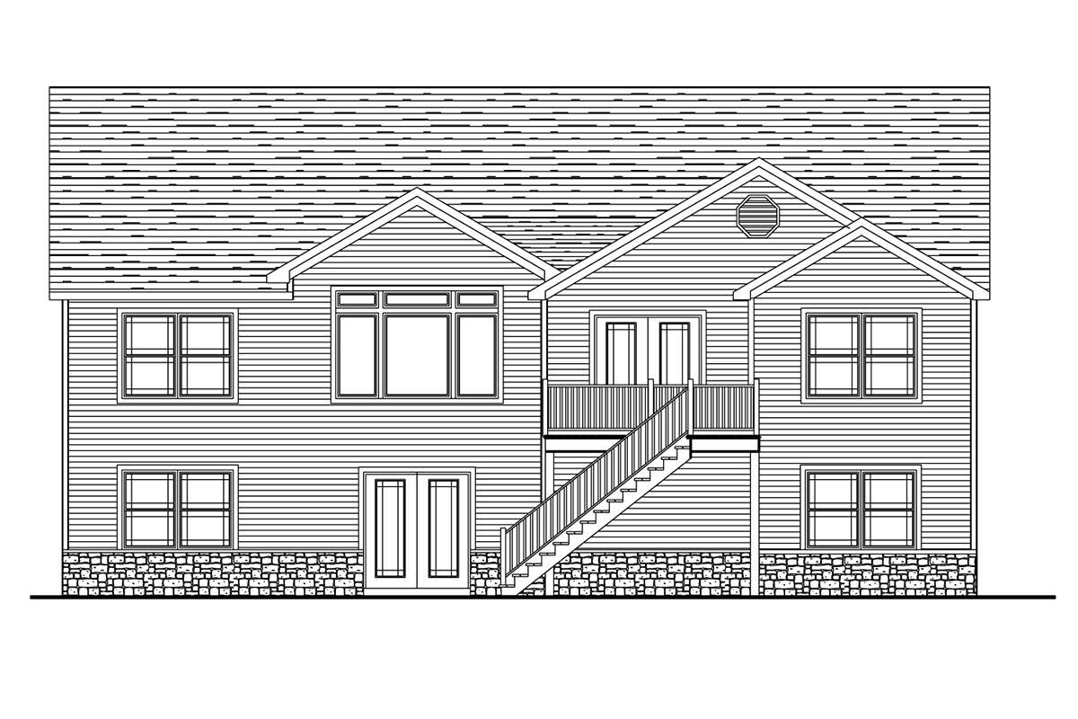 Craftsman House Plan #5032-00128 Elevation Photo