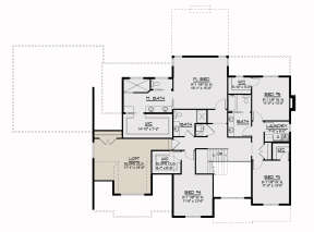 Second Floor for House Plan #5032-00130