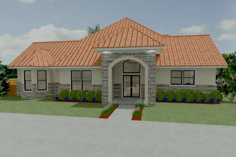 House Plan House Plan #25990 Front Elevation