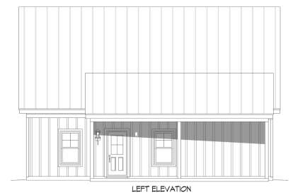 Barn House Plan #940-00370 Elevation Photo