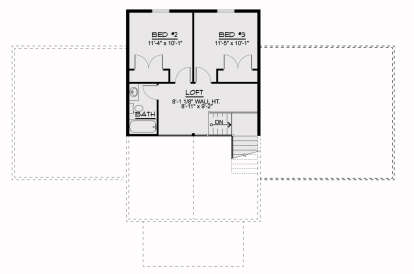 Second Floor for House Plan #5032-00131