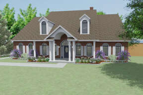 Traditional House Plan #3558-00006 Elevation Photo
