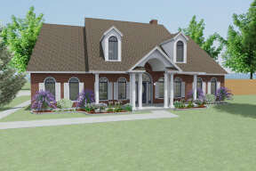 Traditional House Plan #3558-00006 Elevation Photo