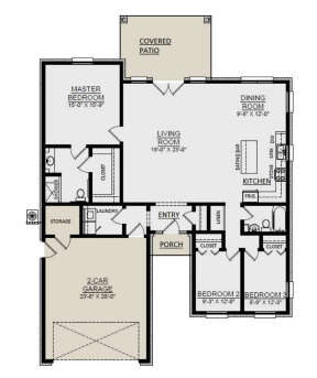 Main Floor for House Plan #3558-00007