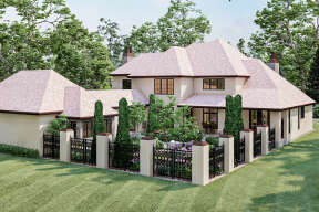 French Country House Plan #963-00603 Elevation Photo