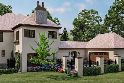 French Country House Plan #963-00603 Elevation Photo