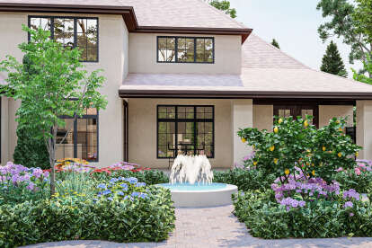 French Country House Plan #963-00603 Elevation Photo