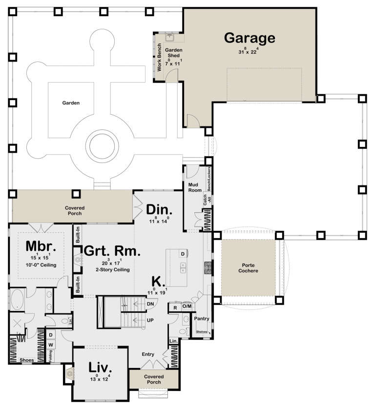 House Plan House Plan #25996 Drawing 1