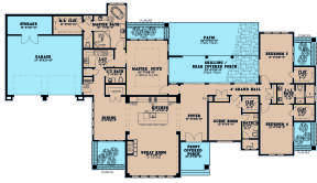 Main Floor for House Plan #8318-00215