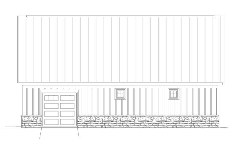 Country House Plan #940-00371 Elevation Photo
