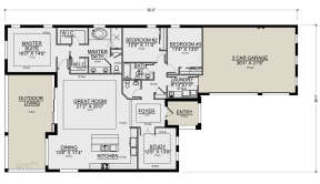 Main Floor for House Plan #5565-00099