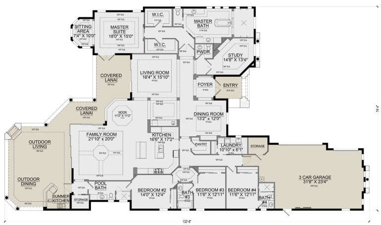 House Plan House Plan #26002 Drawing 1