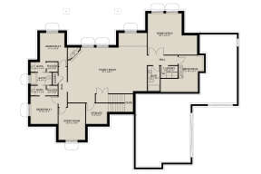 Basement for House Plan #2802-00079