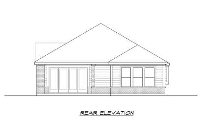Craftsman House Plan #5445-00477 Elevation Photo