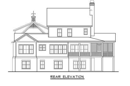 Modern Farmhouse House Plan #8594-00457 Elevation Photo