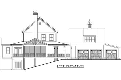 Modern Farmhouse House Plan #8594-00457 Elevation Photo