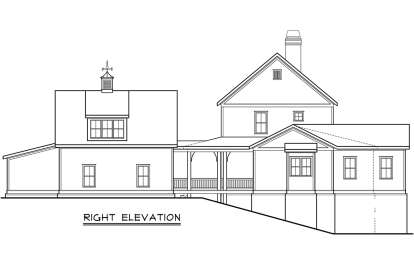 Modern Farmhouse House Plan #8594-00457 Elevation Photo