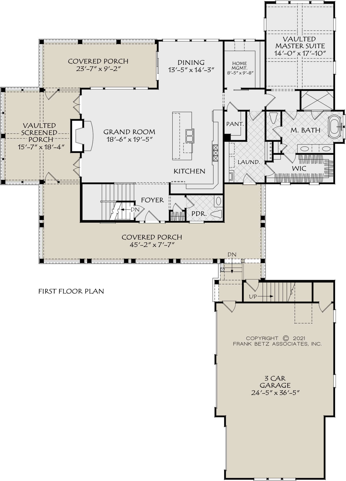 Main Floor for House Plan #8594-00457