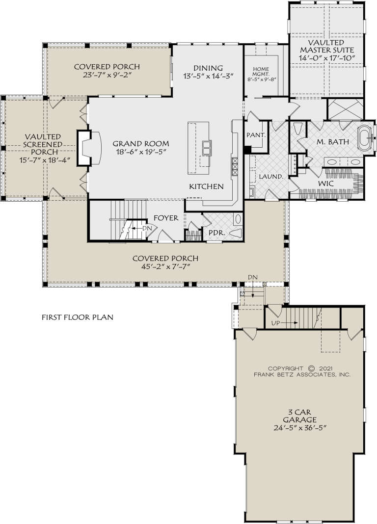 House Plan House Plan #26007 Drawing 1