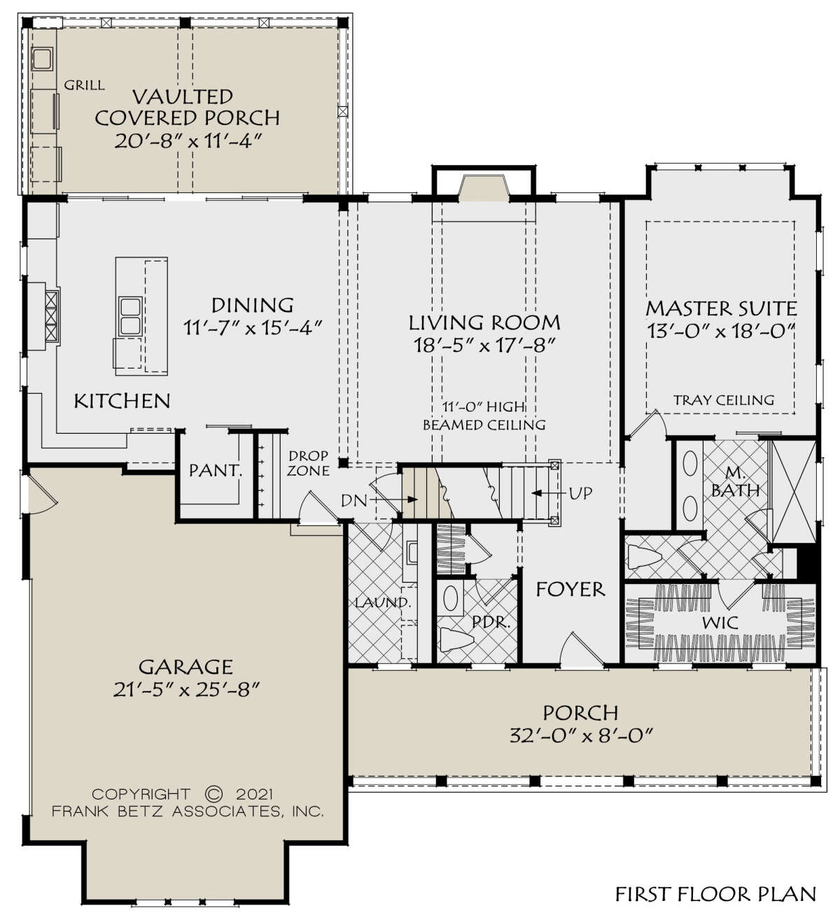 Main Floor for House Plan #8594-00458