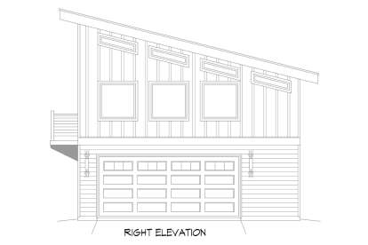 Modern House Plan #940-00372 Elevation Photo