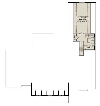 Second Floor for House Plan #6849-00106