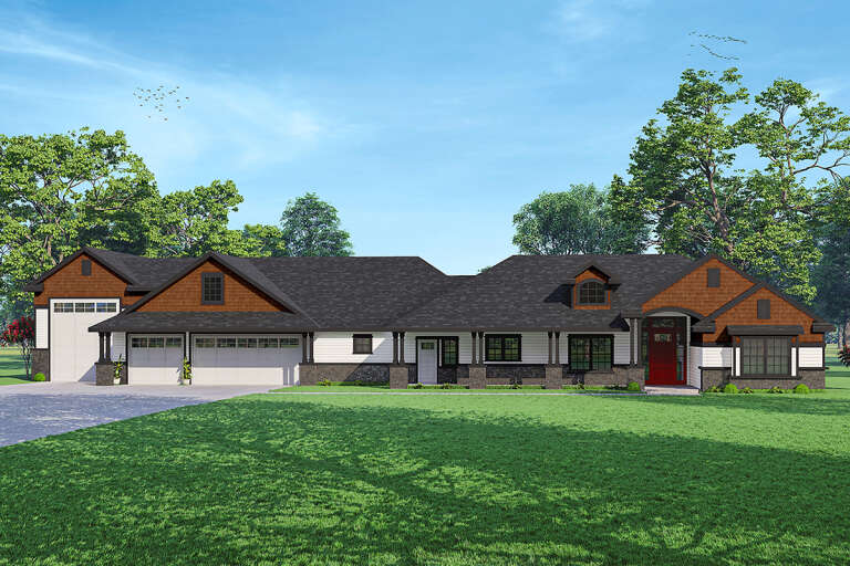 House Plan House Plan #26014 Front Elevation
