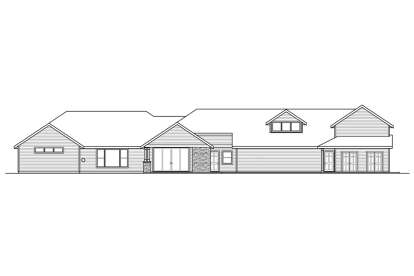 Craftsman House Plan #035-00941 Elevation Photo