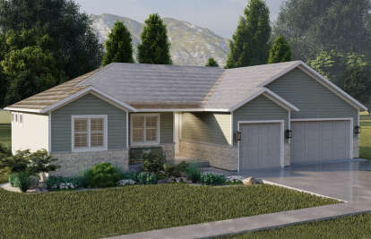 Craftsman House Plan #2802-00081 Elevation Photo