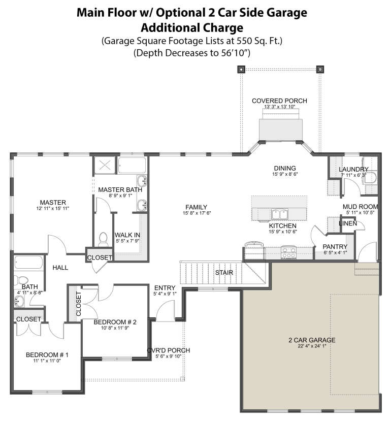 House Plan House Plan #26015 Drawing 4