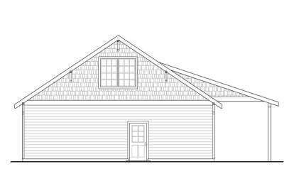 Barn House Plan #035-00942 Elevation Photo