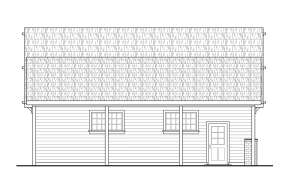 Barn House Plan #035-00942 Elevation Photo