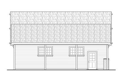 Barn House Plan #035-00942 Elevation Photo