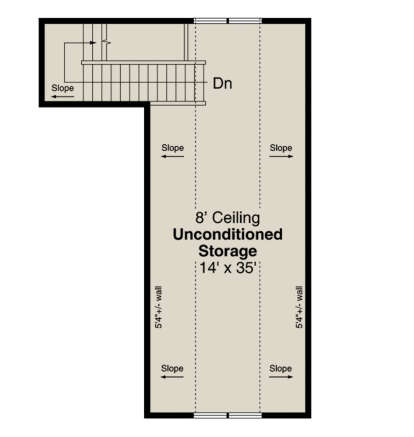 Storage for House Plan #035-00942