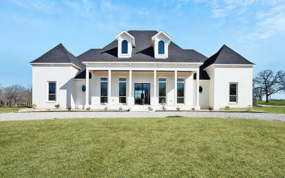 European House Plan #4534-00066 Build Photo