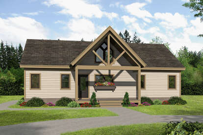 Cottage House Plan #940-00374 Elevation Photo