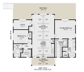 Main Floor for House Plan #940-00374