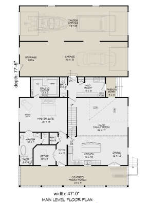 Main Floor for House Plan #940-00375