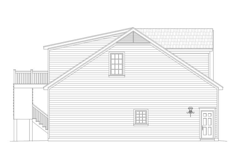 Traditional House Plan #940-00376 Elevation Photo