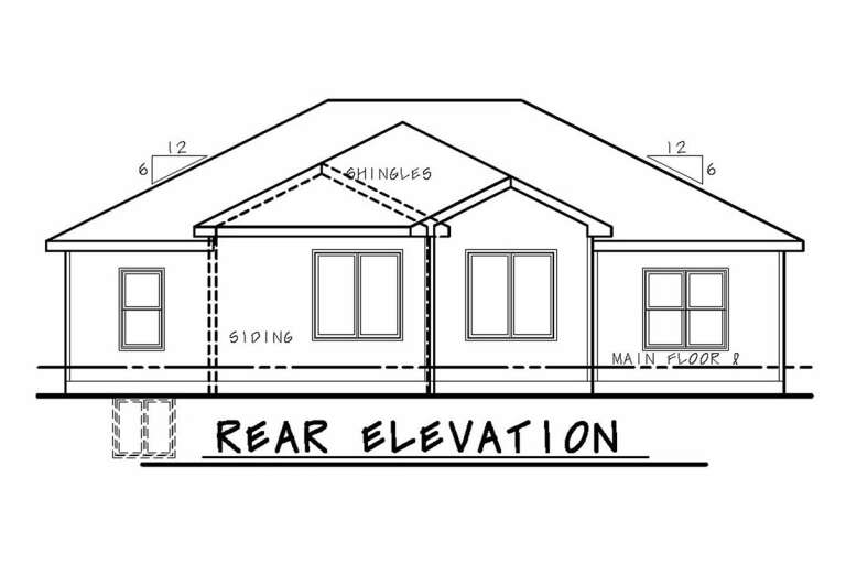 Traditional House Plan #402-01712 Elevation Photo