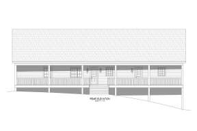 Country House Plan #940-00377 Elevation Photo