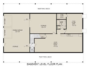 Basement for House Plan #940-00377