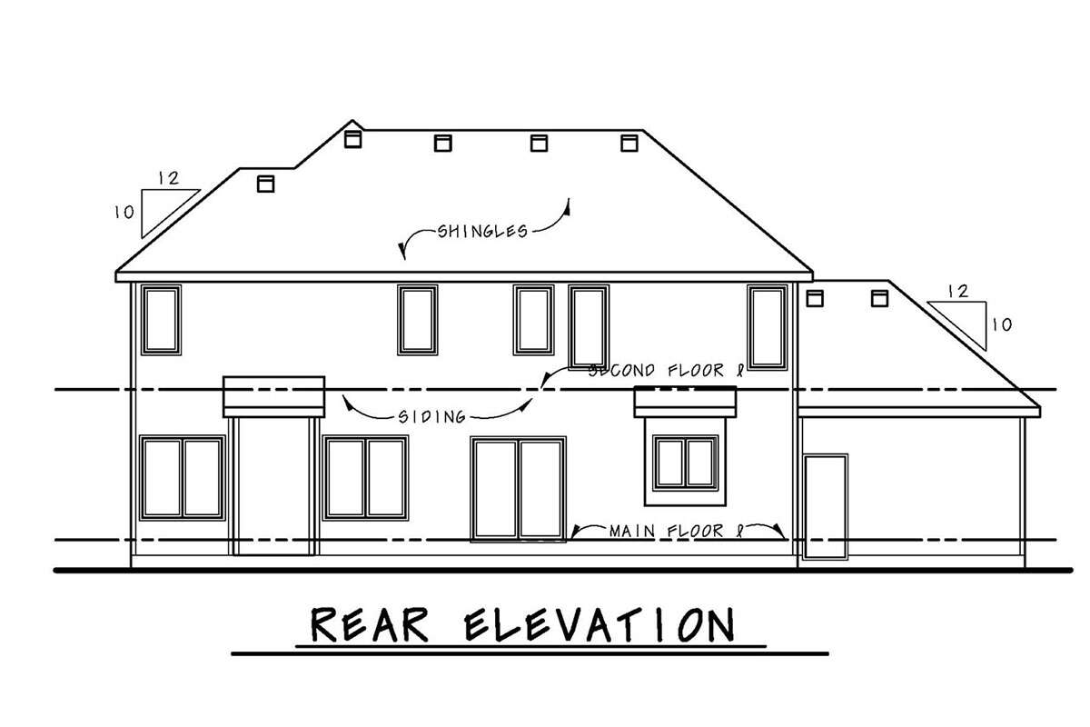 Craftsman House Plan #402-01714 Elevation Photo