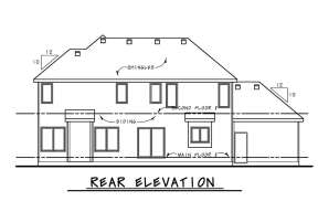 Craftsman House Plan #402-01714 Elevation Photo
