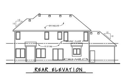 Craftsman House Plan #402-01714 Elevation Photo