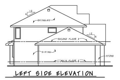 Craftsman House Plan #402-01714 Elevation Photo