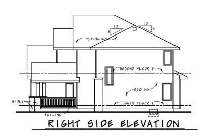 Craftsman House Plan #402-01714 Elevation Photo