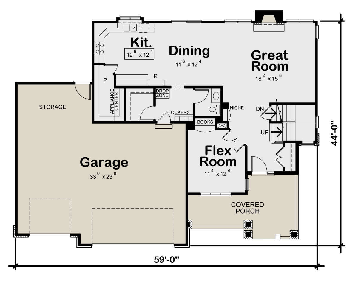 Main Floor for House Plan #402-01714