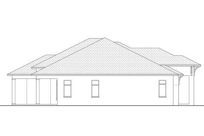 Contemporary House Plan #5565-00102 Elevation Photo